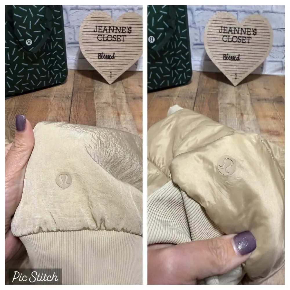 Lululemon Non-Stop Bomber *Reversible Size 4